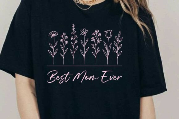 Best Mom Ever Retro T-shirt Design Review