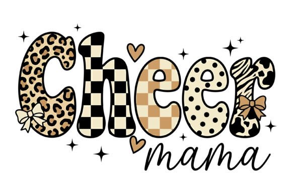 Cheer Mama Pattern SVG: A Vibrant Embroidery Design