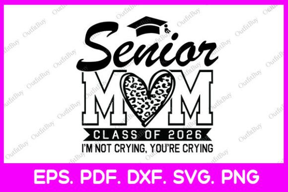 Emotional Embroidery: I m Not Crying You re Crying Senior Mom