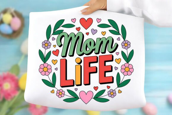 Mom Life Floral PNG: A Perfect Mother’s Day Gift