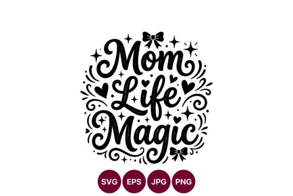 Mom Life Magic: A Whimsical Embroidery Delight