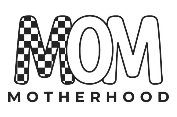 Mom Motherhood Checker: A Versatile Embroidery Design
