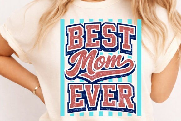 Review of Striped Best MOM Ever PNG for Embroidery