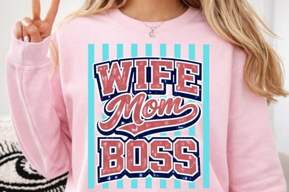 Review: Striped Mother's Day PNG Wife Mom Boss