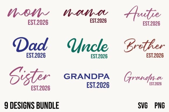 Reviewing the Dad Mom Grandma Sister Est.2026 Bundle