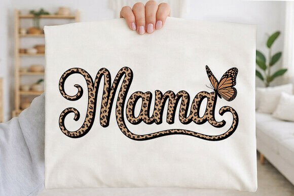 Varsity Mama Png for Mothers Day Embroidery