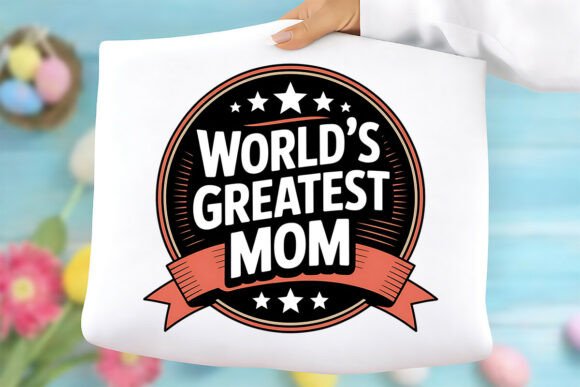 World’s Greatest Mom Png: A Versatile Design for Embroidery